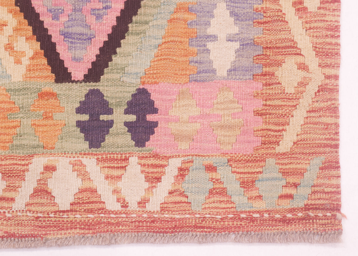 Afghan Soft Colour Kilim 1.48x1.00m