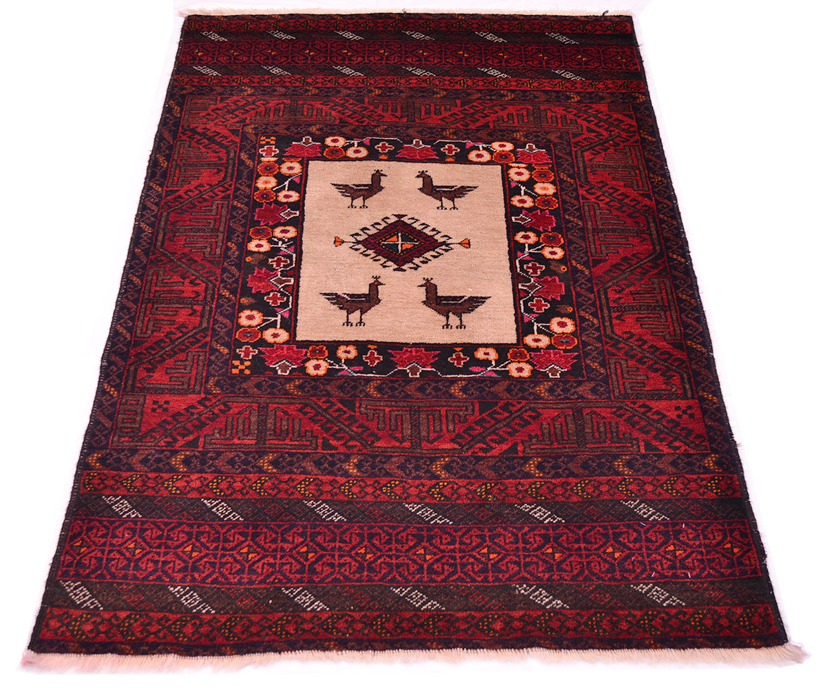 Fine Belouch rug 1.46x0.96m