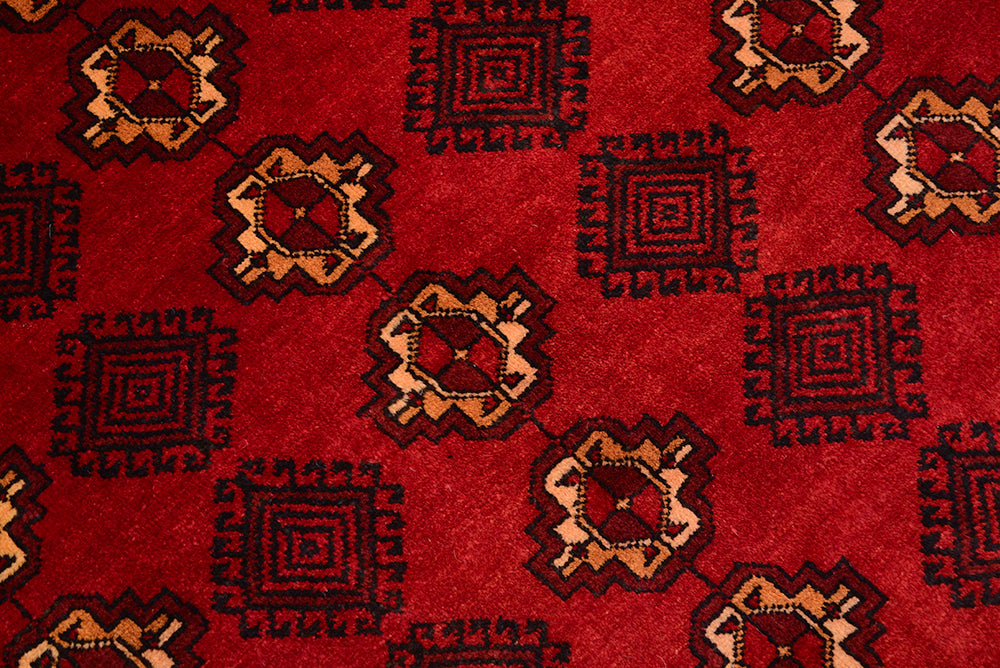 Red Balouch rug 2.11x1.28m