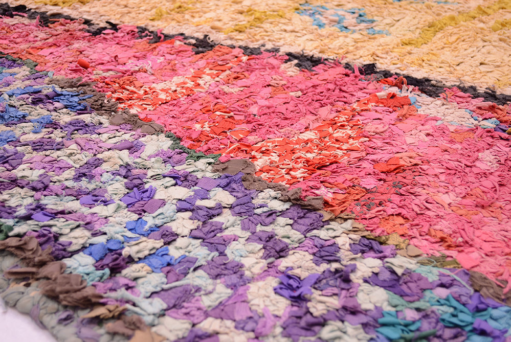 Vintage Boucherouite rug 2.70x1.70m