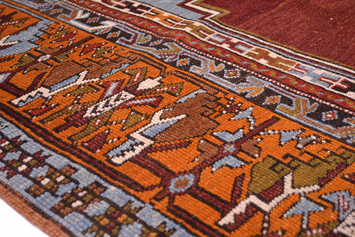 Semi Antique Turkish Prayer rug 1.73x1.16m