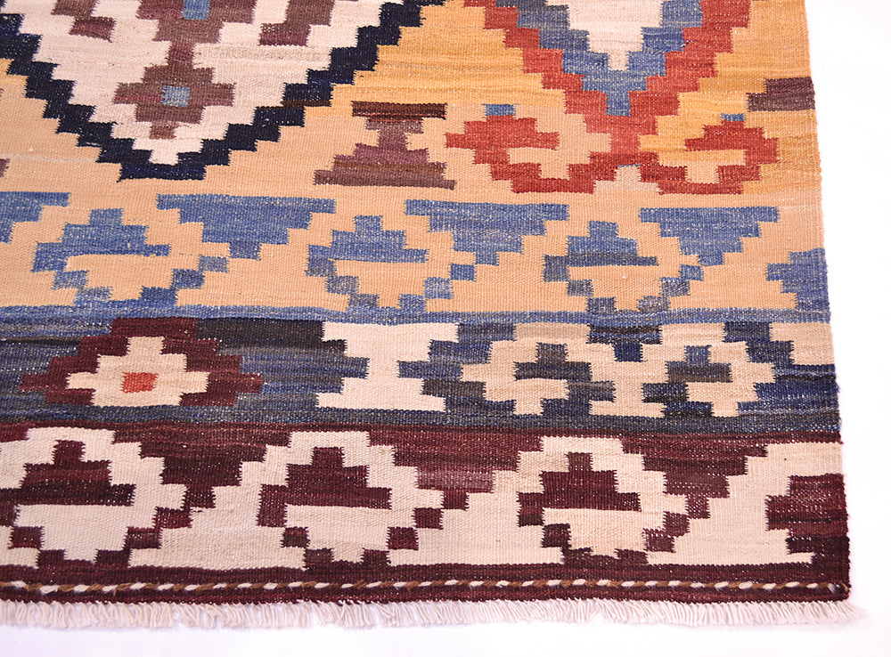 Afghan Old Style Kilim 1.77x1.27m