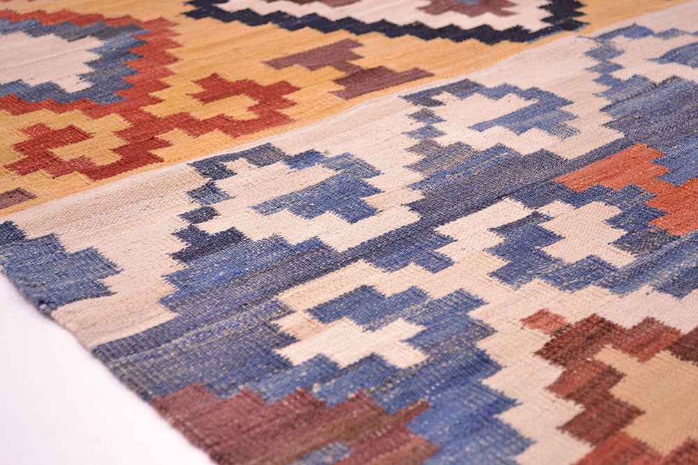Afghan Old Style Kilim 1.77x1.27m