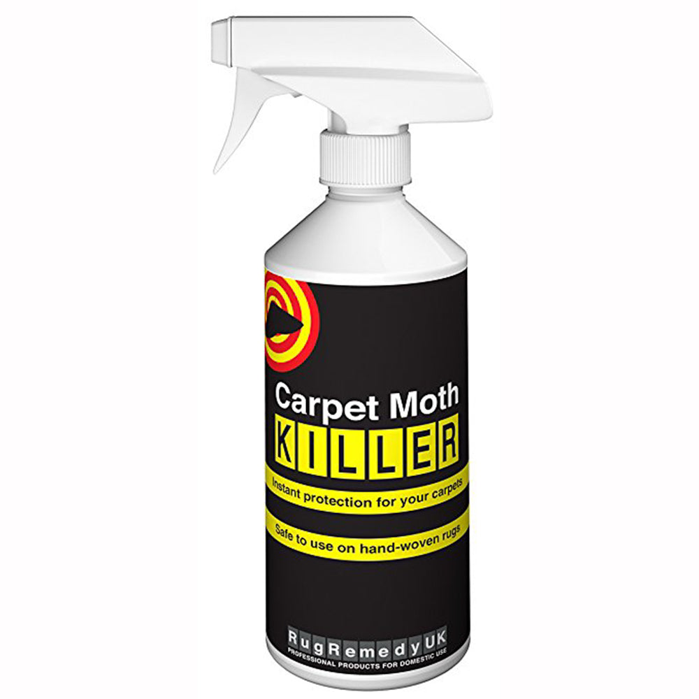 Ready-to-use moth killer spray for fitted carpets