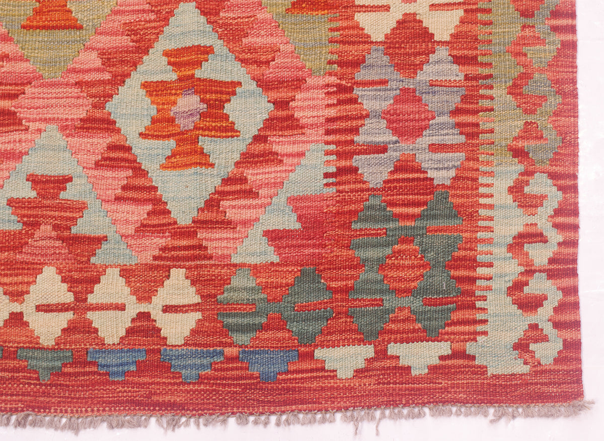 Afghan Veg Dye Kilim Rug 2.40x1.76m
