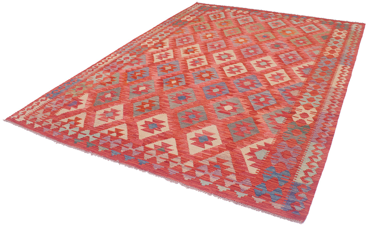Afghan Veg Dye Kilim Rug 2.40x1.76m