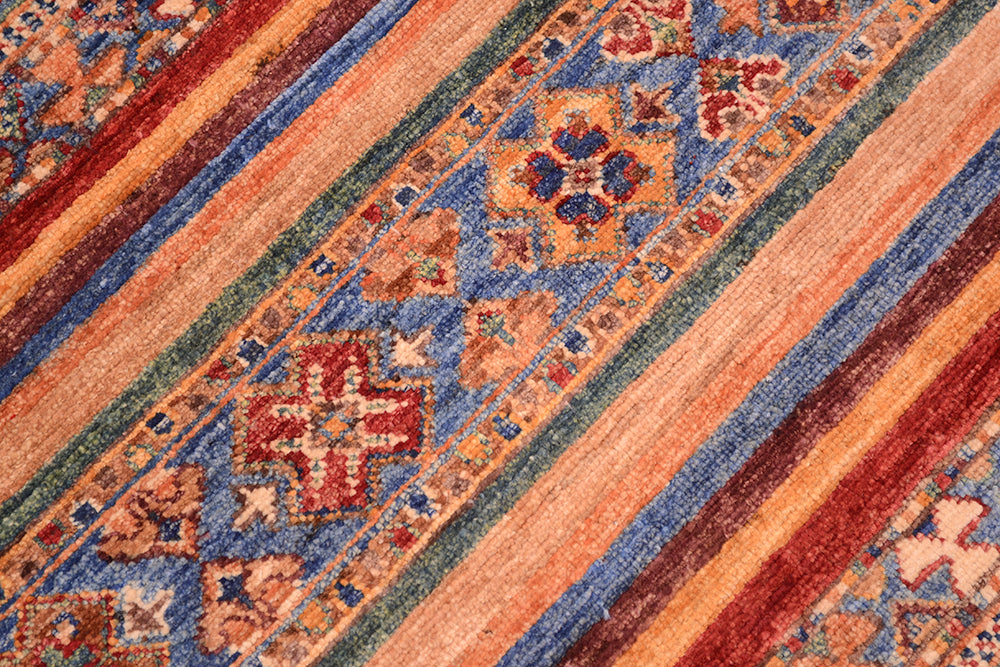 Small Afghan Khorjin rug 1.22x0.78m