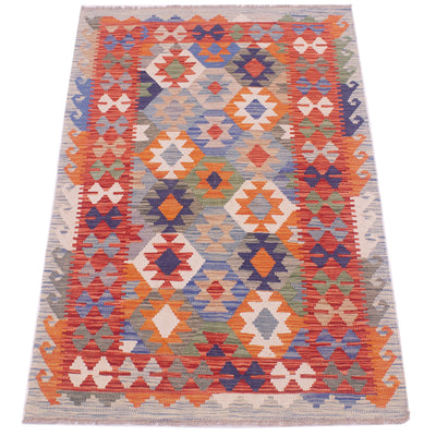 Veg Dyed Afghan Kilim Rug 1.45x1.01m
