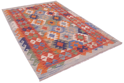 Veg Dyed Afghan Kilim Rug 1.45x1.01m