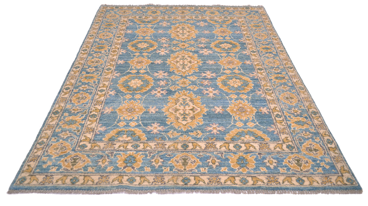 Impressive Ushak design carpet handmade from Afghanistan