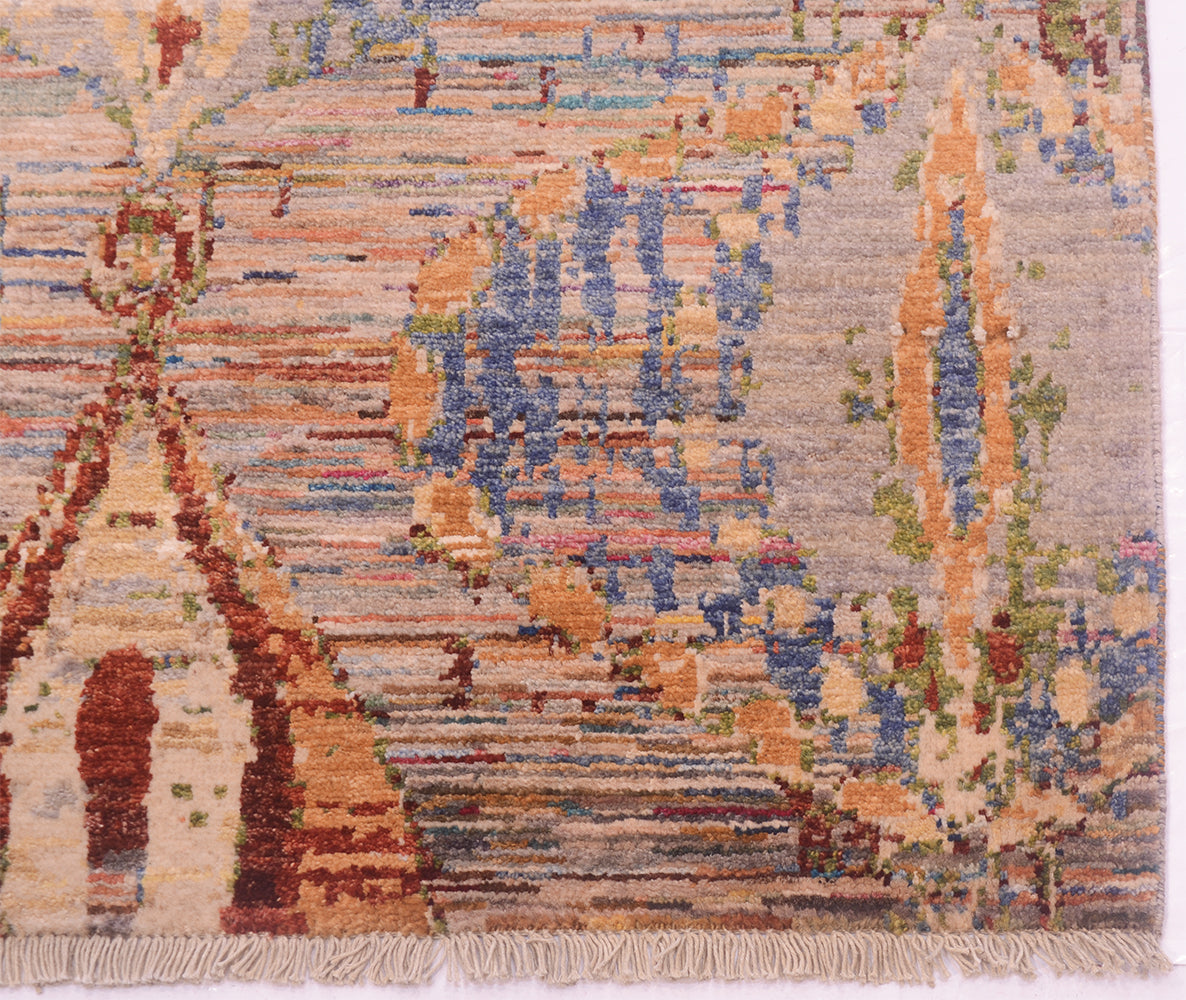Abstract Lanterns rug 2.51x1.65m
