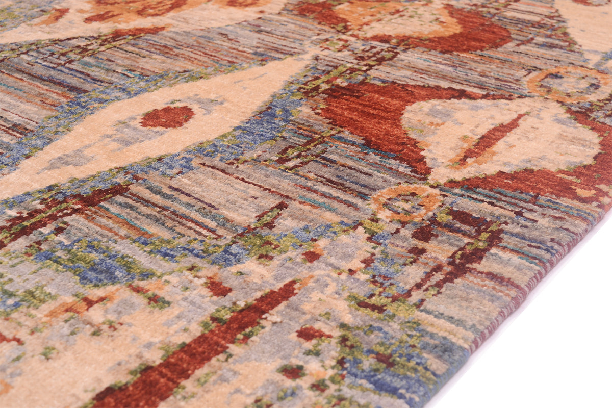 Abstract Lanterns rug 2.51x1.65m