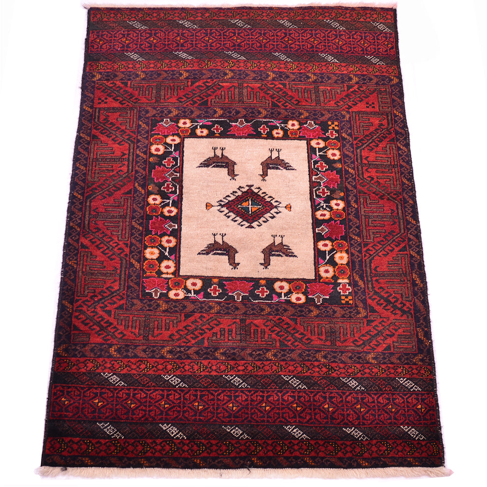 Fine Belouch rug 1.46x0.96m