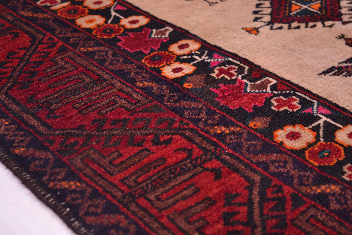 Fine Belouch rug 1.46x0.96m