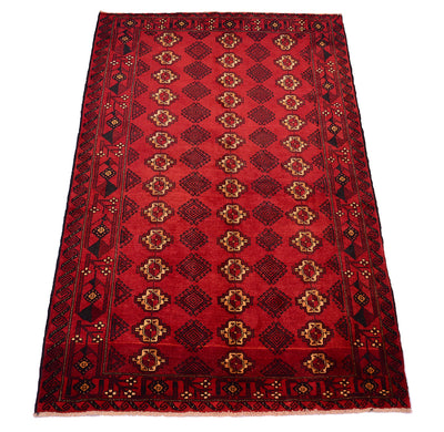 Red Balouch rug 2.11x1.28m