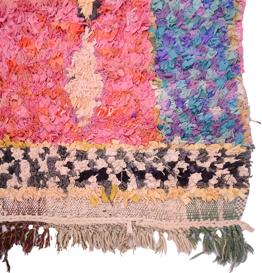 Vintage Boucherouite rug 2.70x1.70m