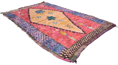 Vintage Boucherouite rug 2.70x1.70m