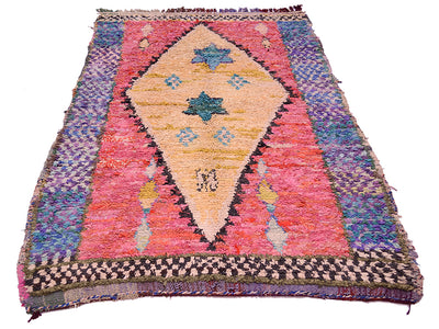 Vintage Boucherouite rug 2.70x1.70m