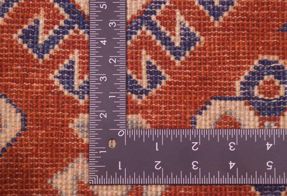 Handmade Afghan Kazak Runner