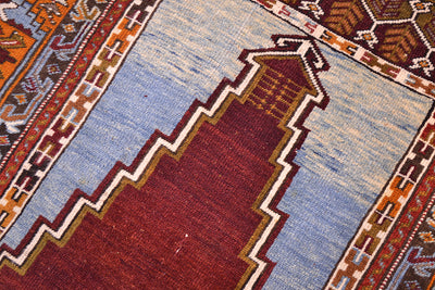 Semi Antique Turkish Prayer rug 1.73x1.16m