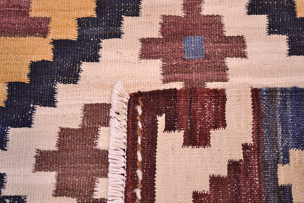 Afghan Old Style Kilim 1.77x1.27m