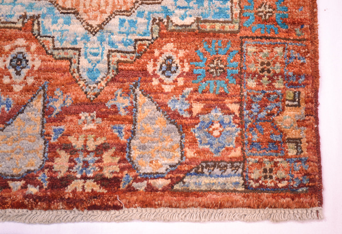 Afghan Mamluk Mat geometric motifs