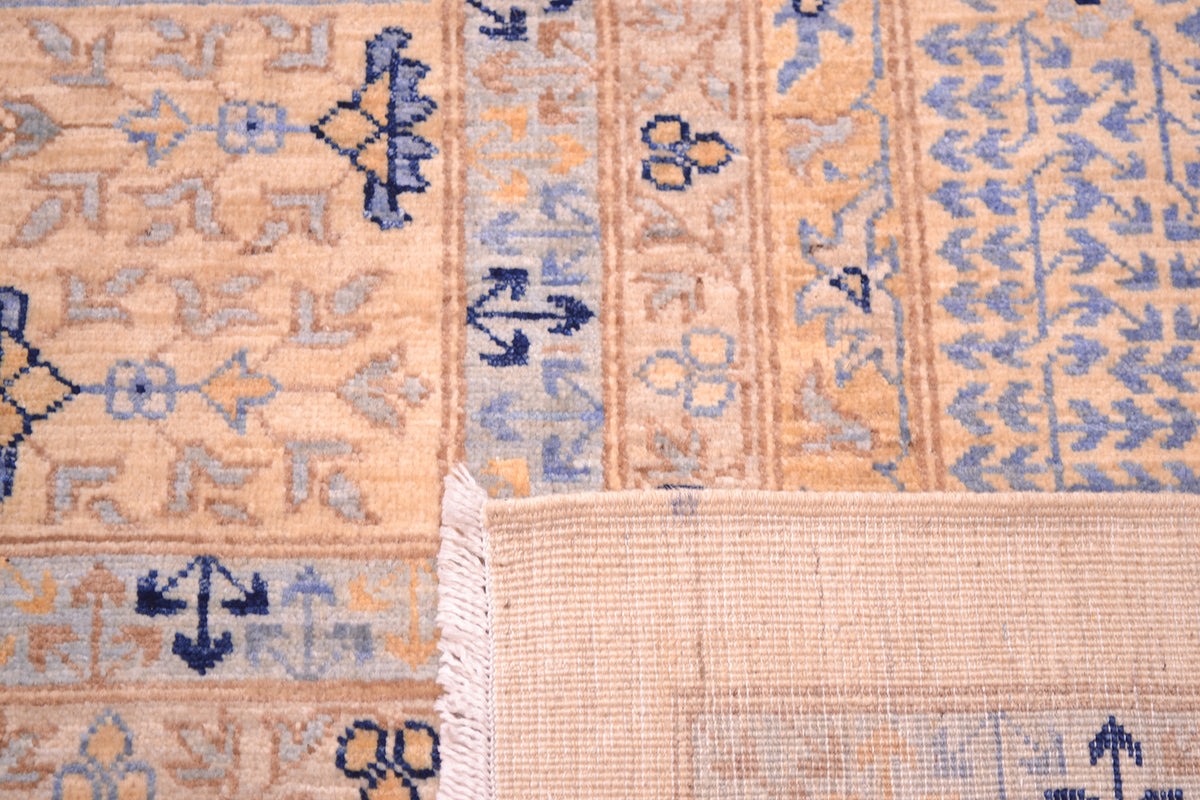 Reverse of finely woven mamluk carpet 