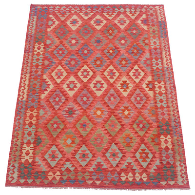 Afghan Veg Dye Kilim Rug 2.40x1.76m