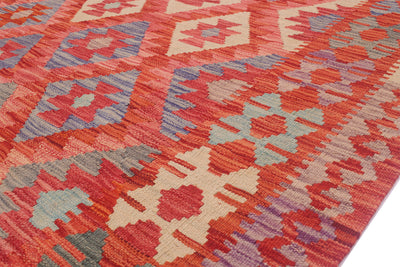 Afghan Veg Dye Kilim Rug 2.40x1.76m