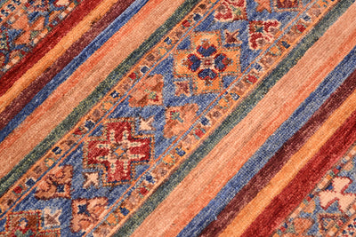 Small Afghan Khorjin rug 1.22x0.78m