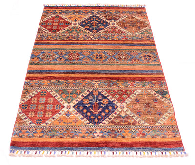 Small Afghan Khorjin rug 1.22x0.78m